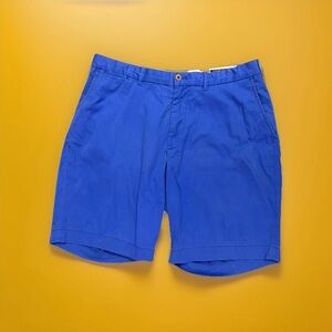 Vintage men’s blue polo golf shorts size 35”